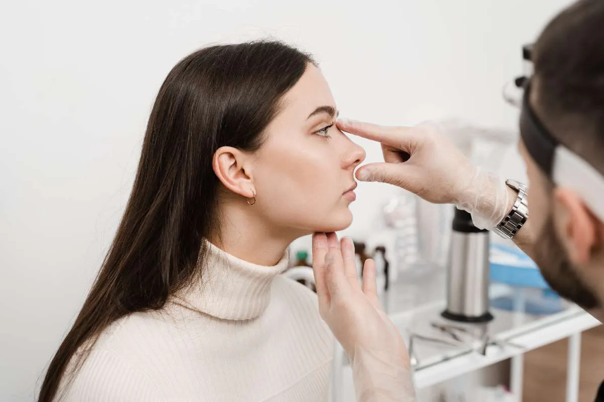 Rhinoplasty nose surgery consultation